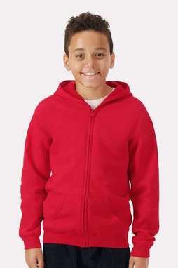 Gildan 18600B - FULL ZIP HOODED SWEATSHIRT 8 oz.