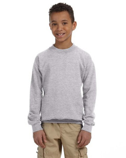 Gildan G180B - Youth Heavy Blend Fleece Crewneck Sweatshirt