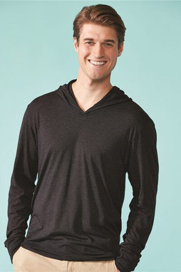 Next Level 6021 - Unisex Triblend Hooded Tee