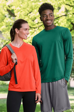 Team 365 TT11L - Mens Zone Performance Long-Sleeve T-Shirt