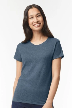 Gildan 5000L - Sustainable Heavy Cotton Ladies T-Shirt with Feminine Fit